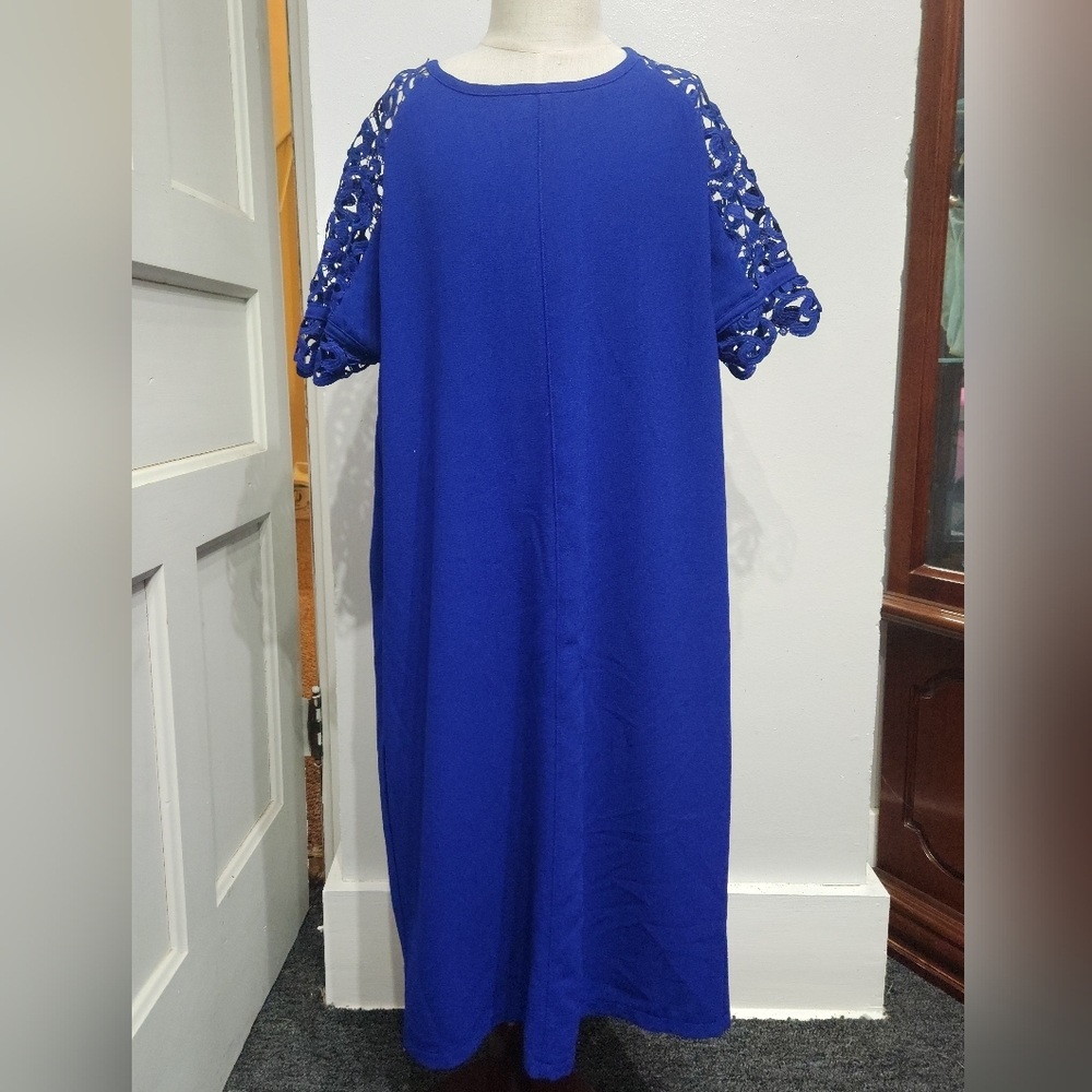 Royal Blue Women's Dress.